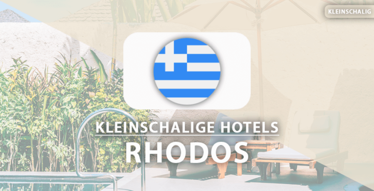 kleinschalige hotels Rhodos