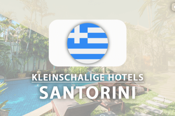 kleinschalige hotels Santorini