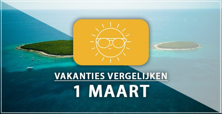 Vakantie vertrek 1 maart