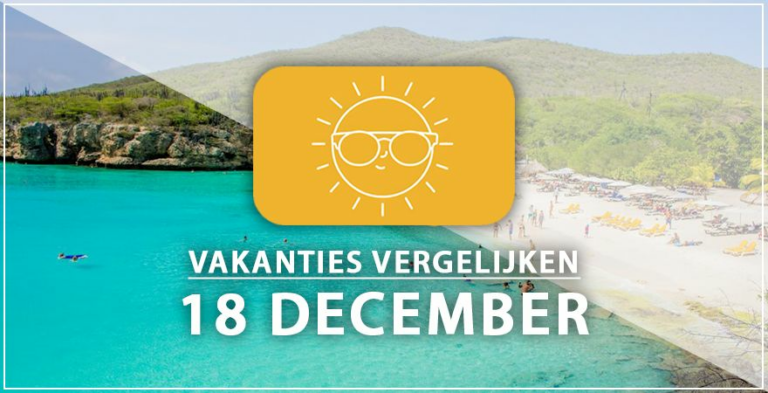 Vakantie vertrek 18 december