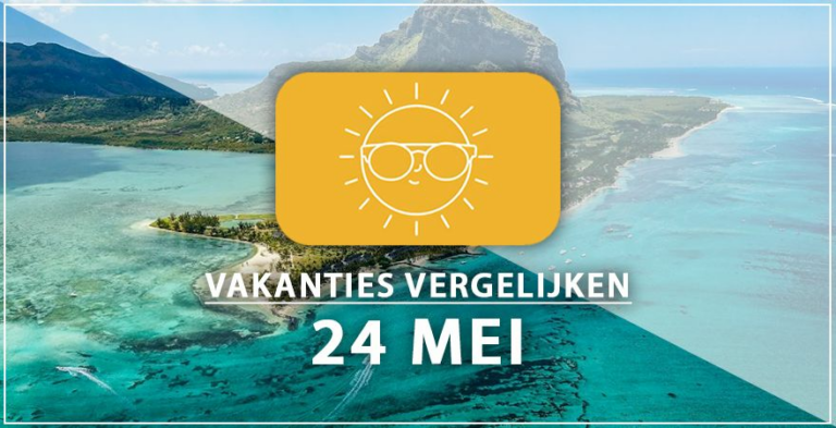 Vakantie vertrek 24 mei