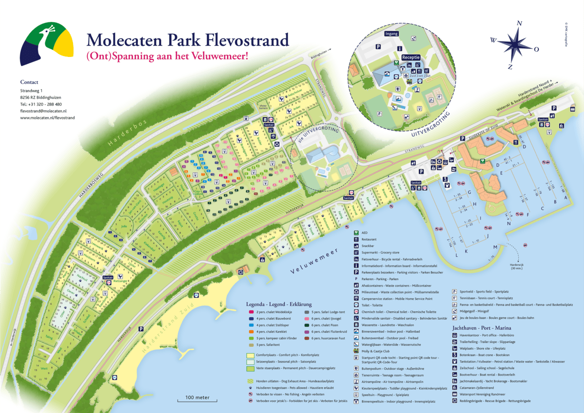 Molecaten Park Flevostrand plattegrond