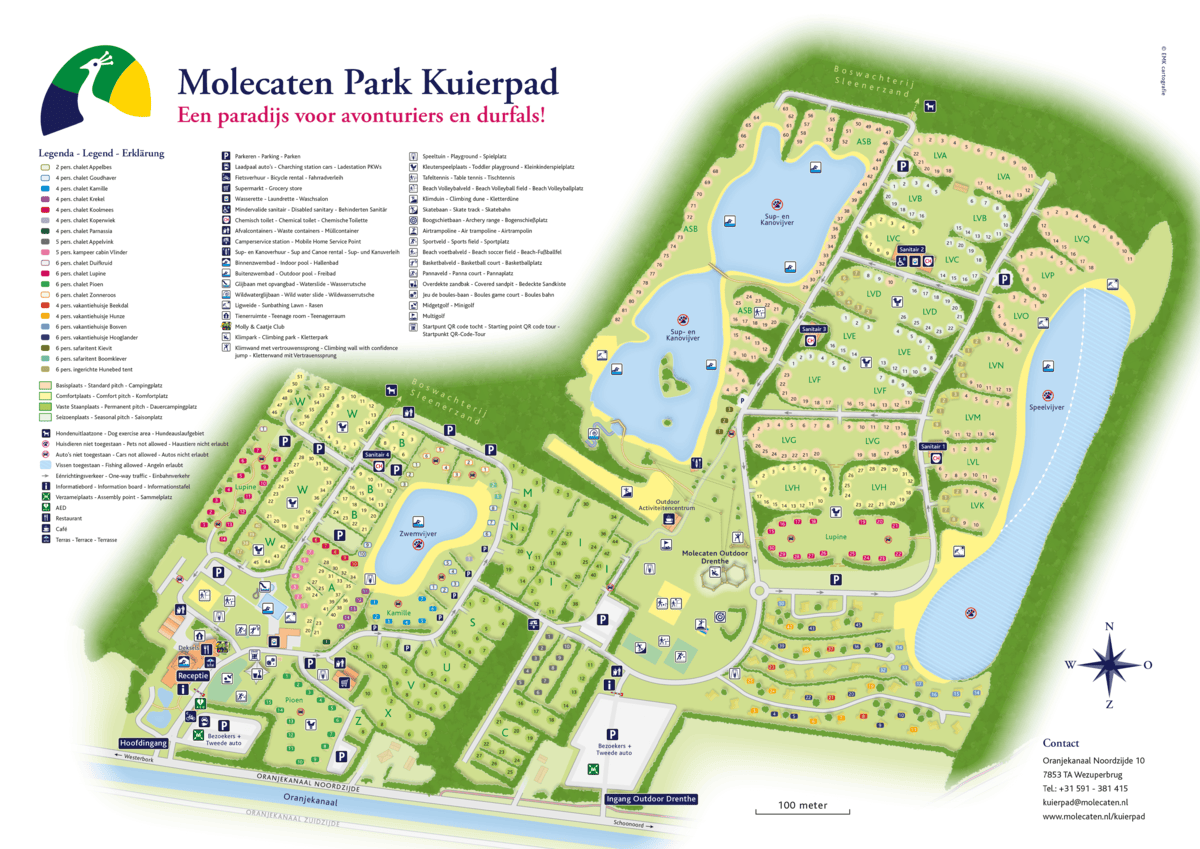 Molecaten Park Kuierpad plattegrond
