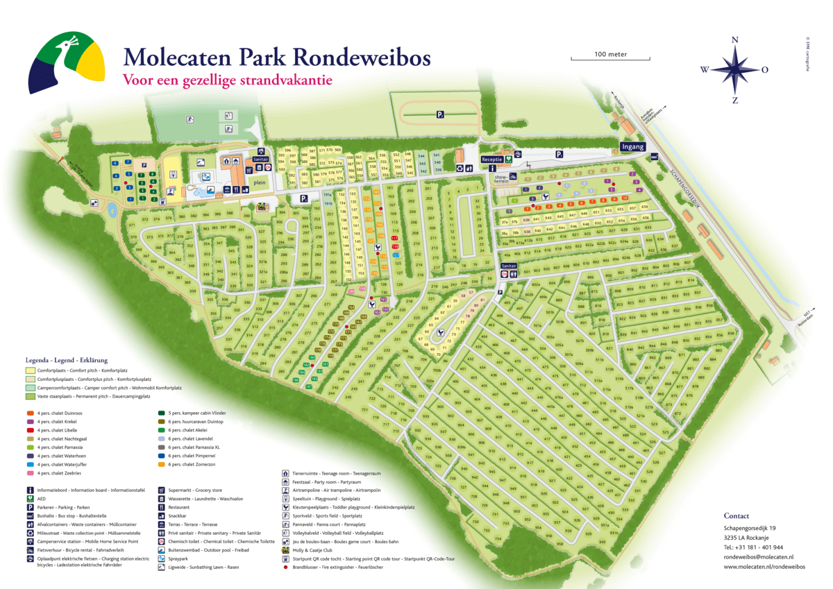 Molecaten Park Rondeweibos plattegrond