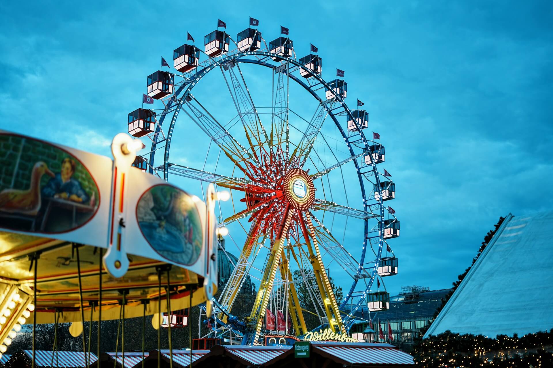 kerstmarkt berlijn reuzenrad