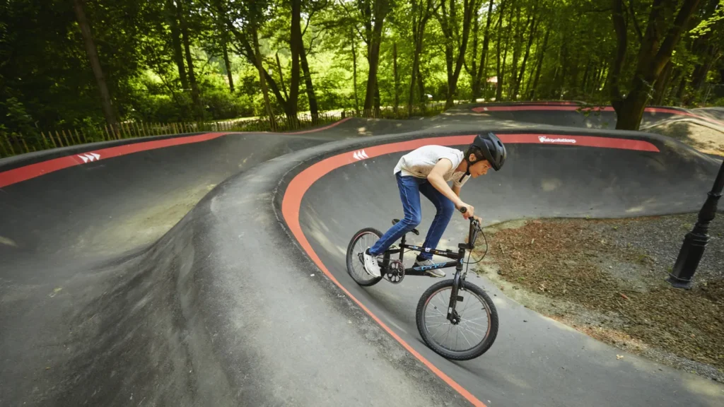 Pumptrack-circuit puur exloo landal
