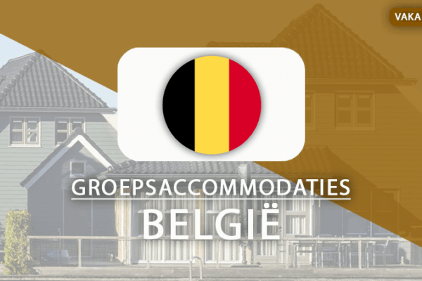 groepsaccommodaties belgie