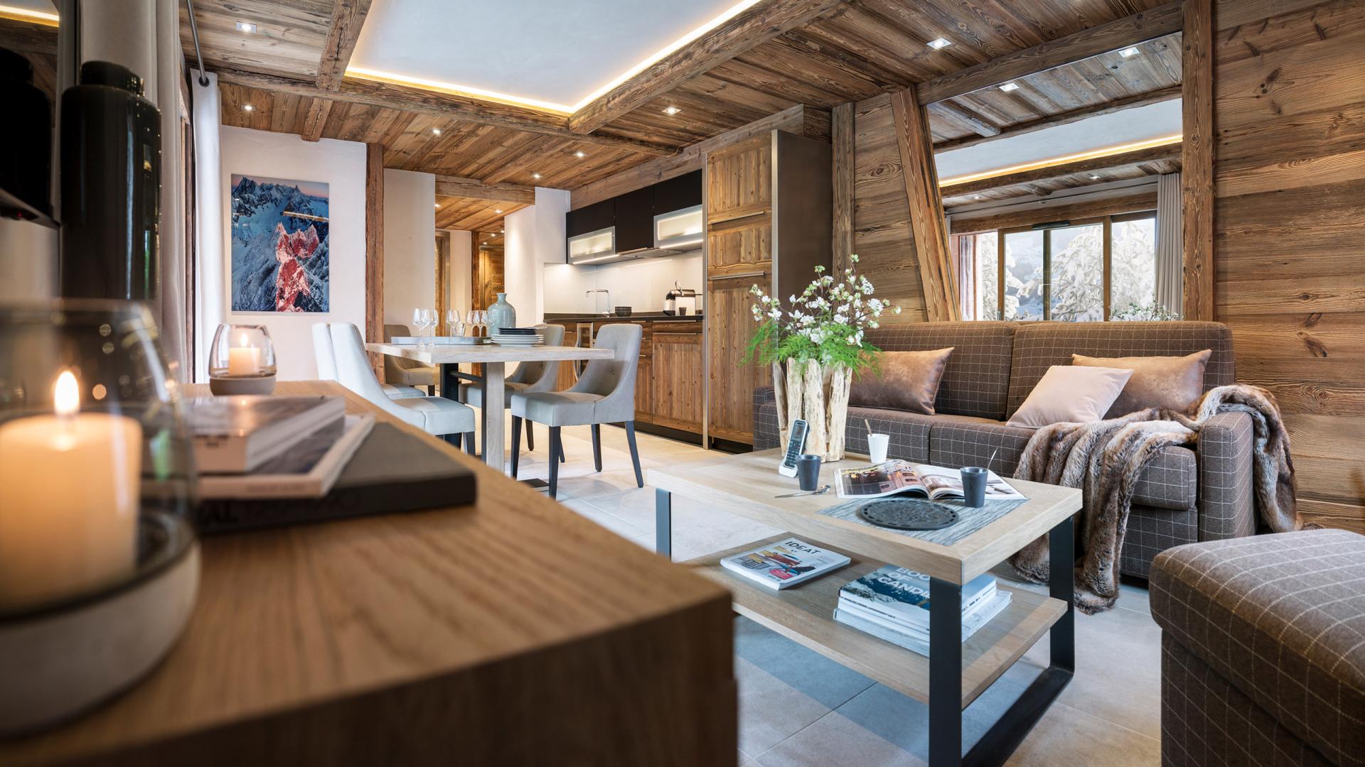 slaapkamer Résidence MGM le Cristal de Jade wintersport