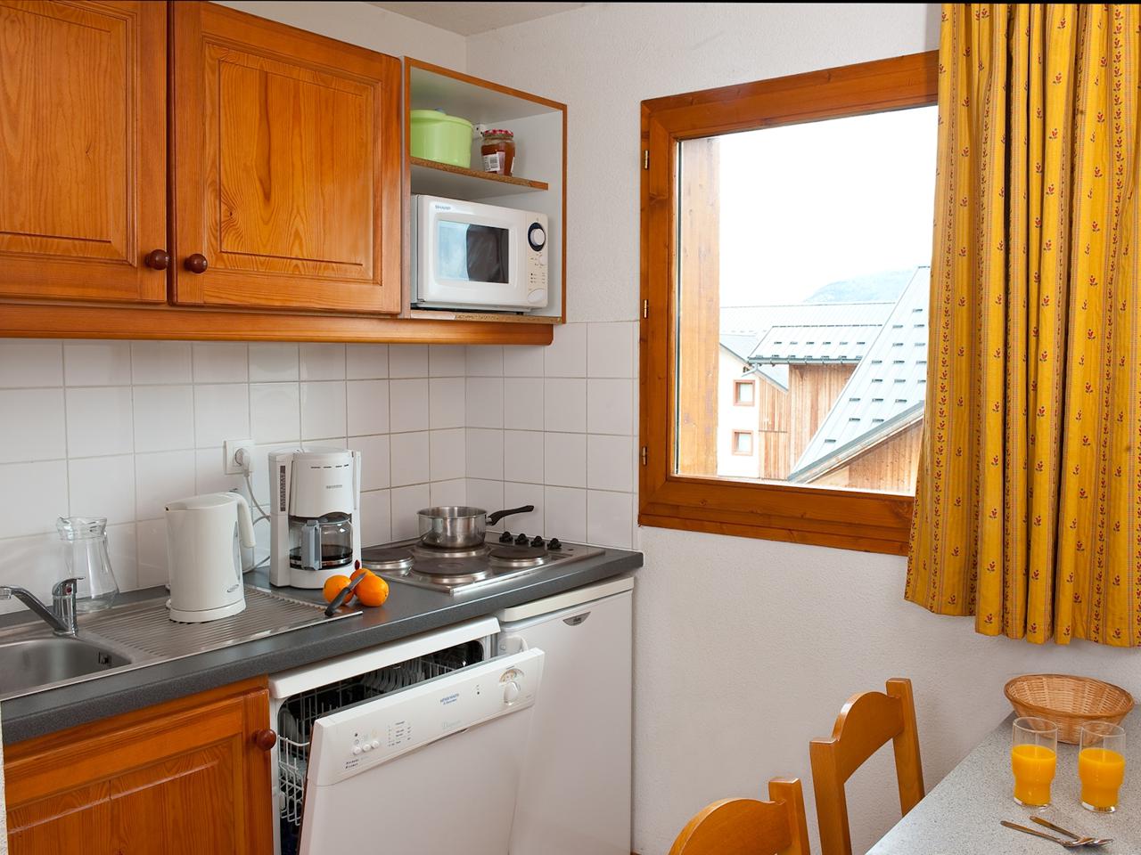 Chalets de SuperD aan de piste