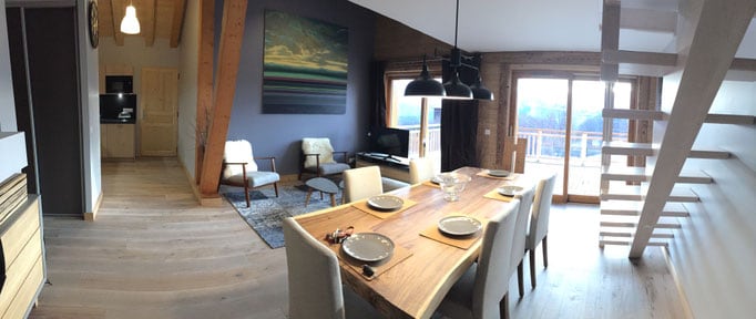 frankrijk Chalet Skiopied