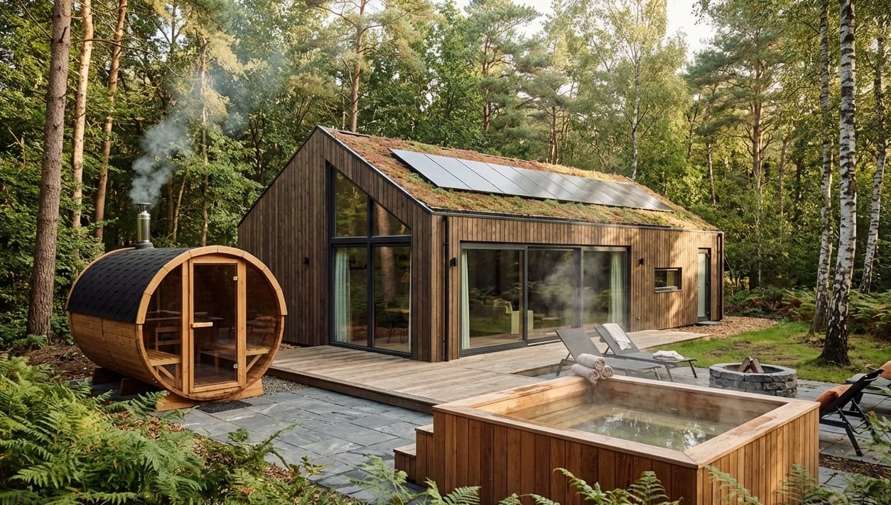 Vakantiehuisjes met sauna - 25 X de mooiste sauna-cottages