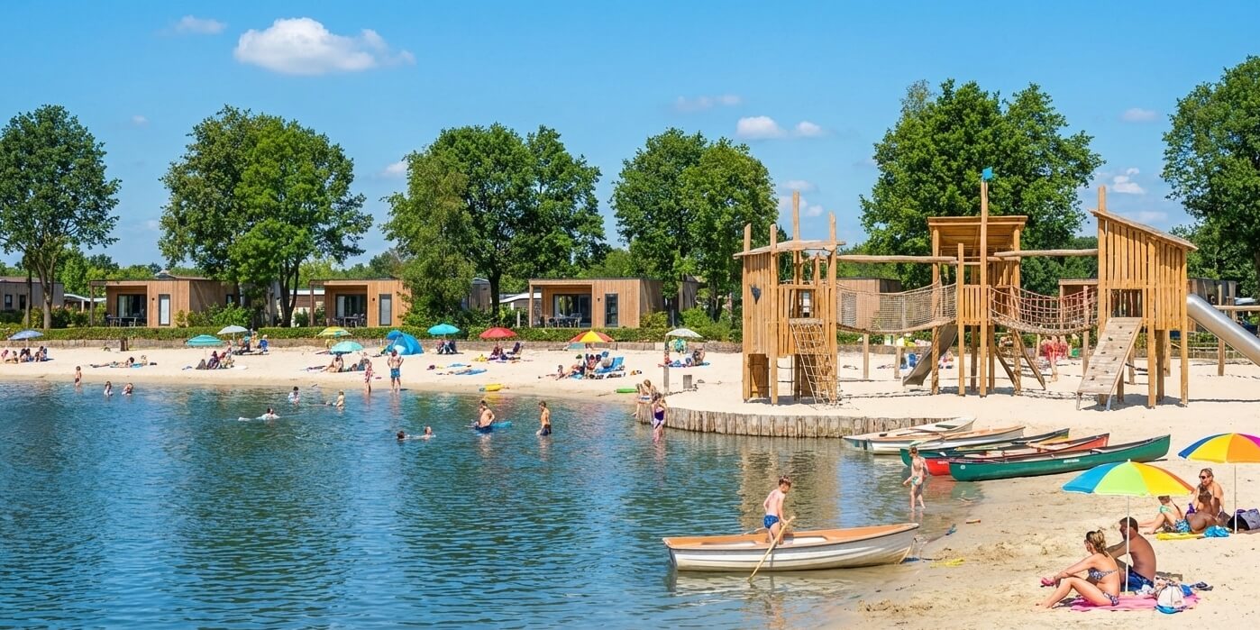 Vakantieparken met recreatiemeer - 17 X de mooiste zwemvijvers!