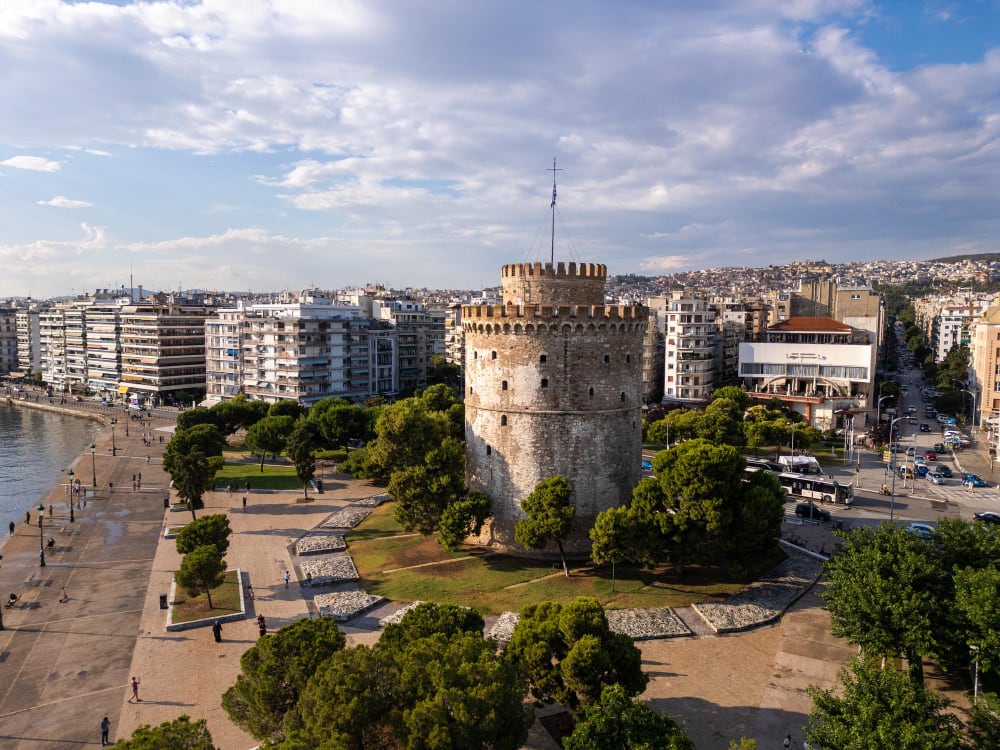 Thessaloniki stedentrip strand