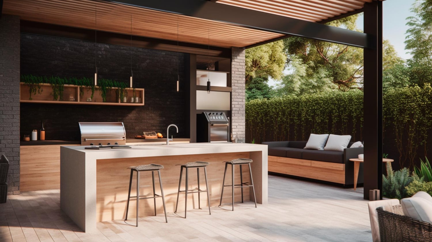 Vakantiehuisjes met buitenkeuken