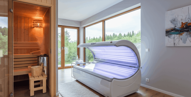 Vakantiehuisjes met zonnebank