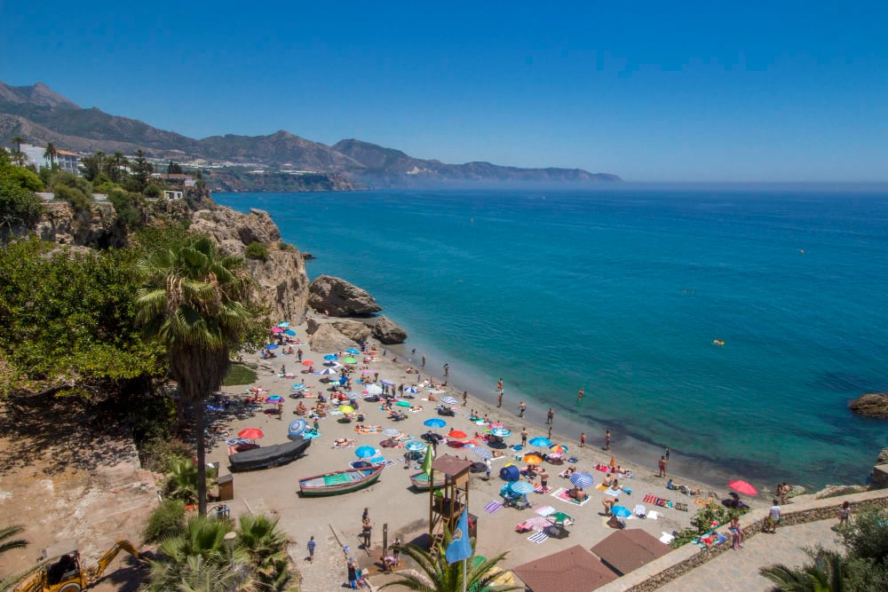 mooiste stranden en baaien bij malaga