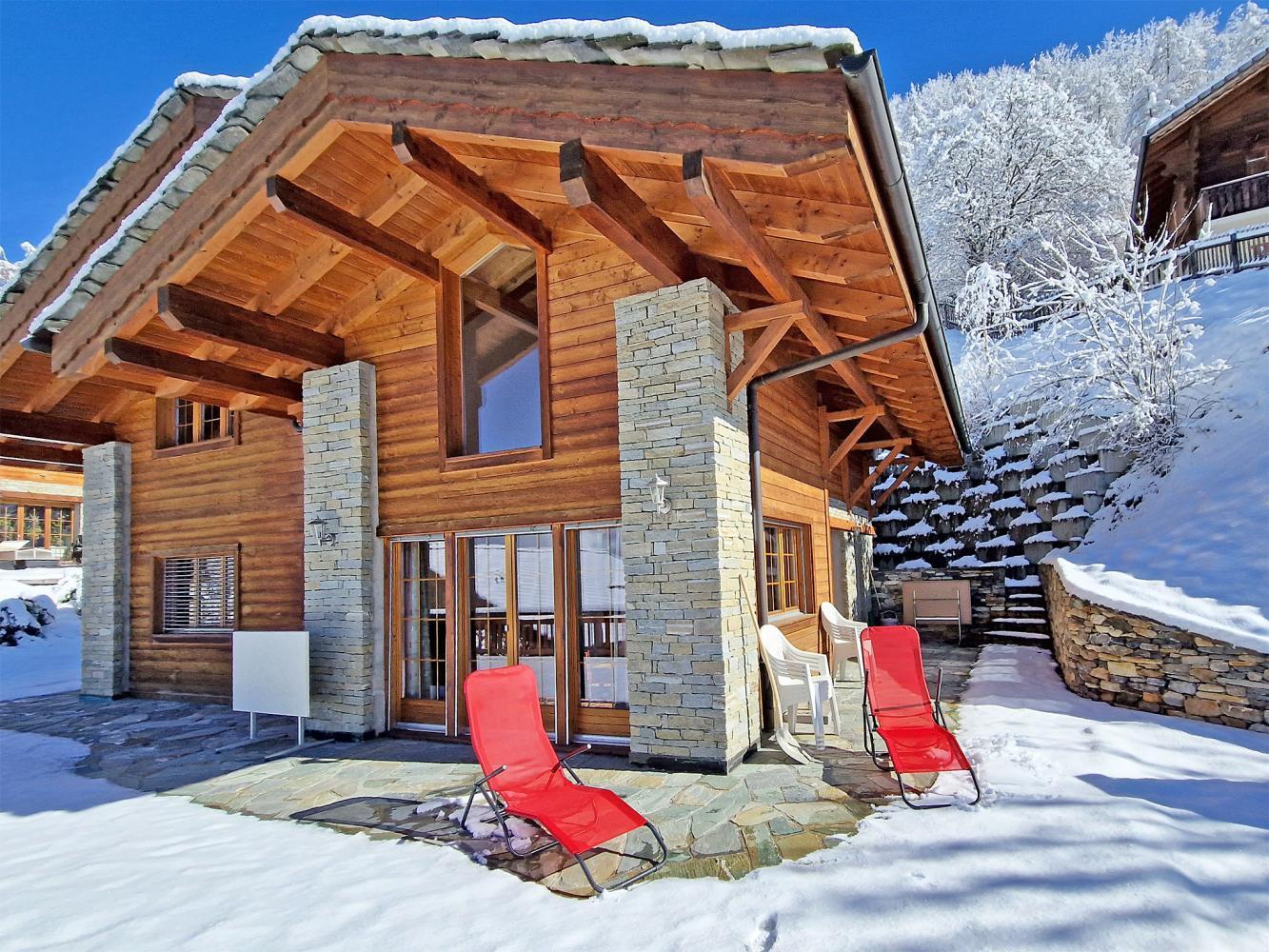 Wintersport Chalet Balcon de Veysonnaz