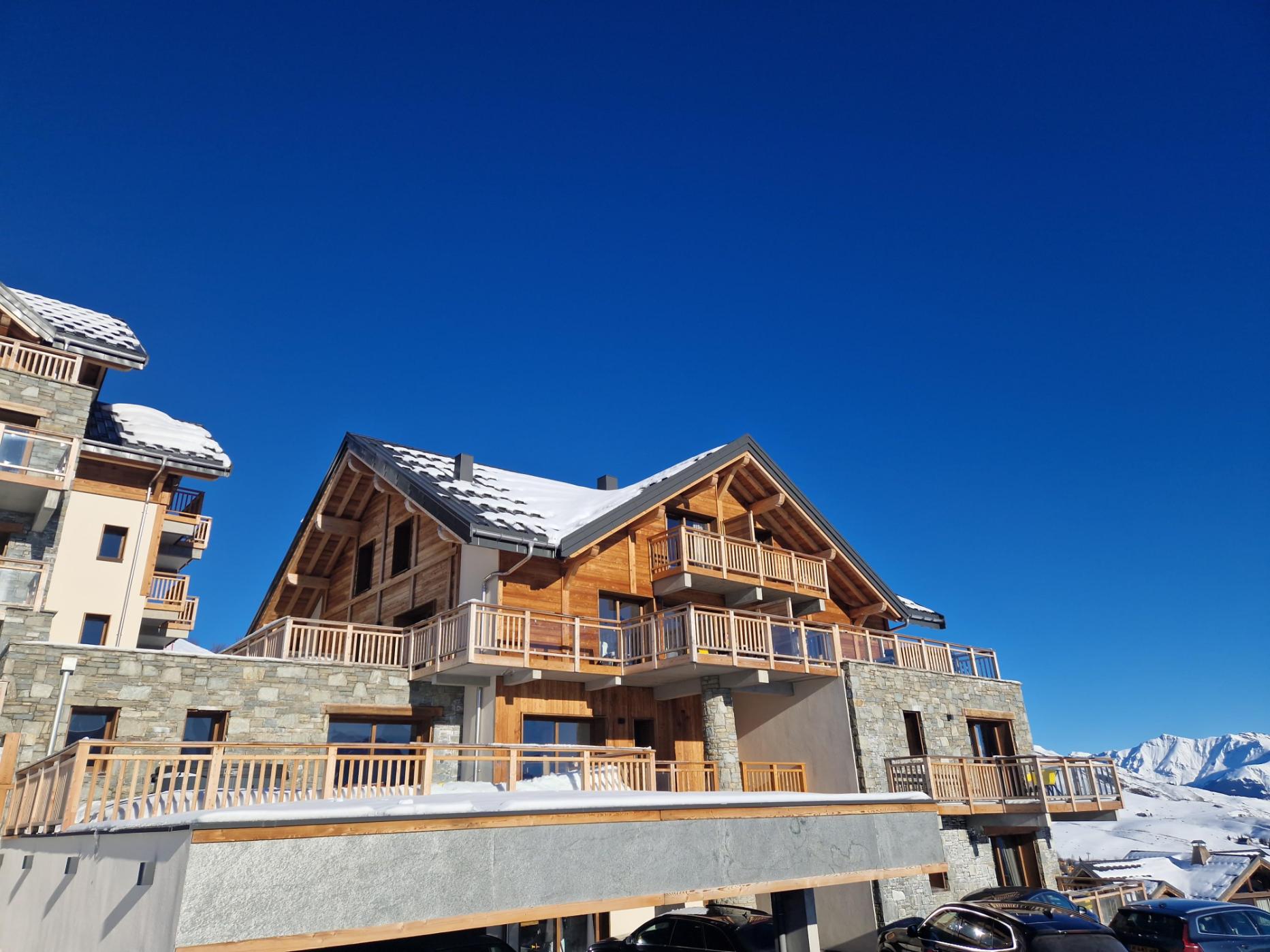 Wintersport Chalet Skiopied