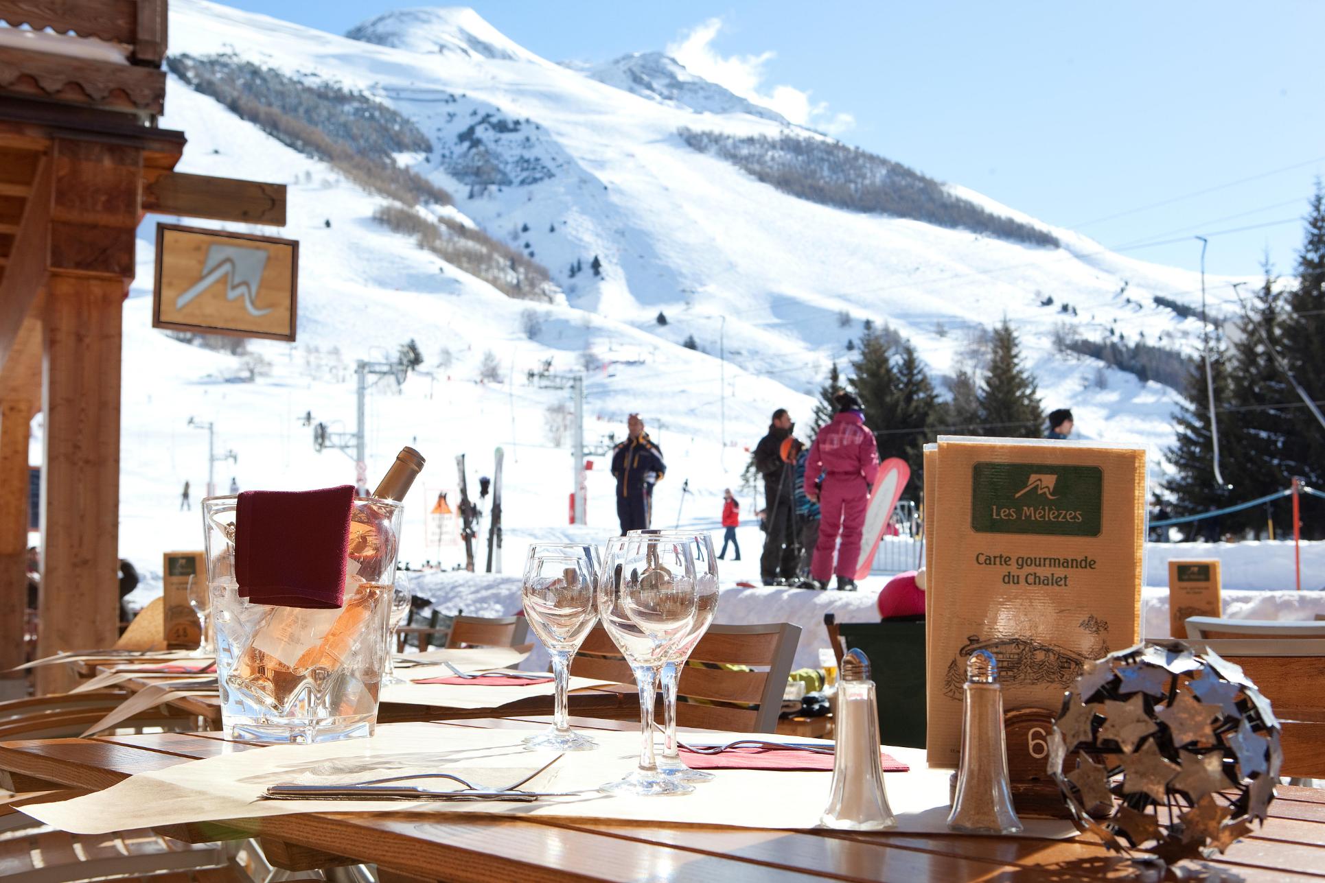 Wintersport Hôtel Les Mélèzes